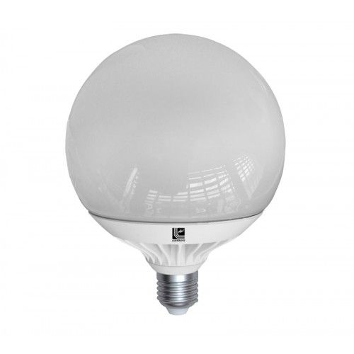 Bec LED E27  15W alb cald, 230V, mat, Glob 120