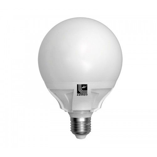 Bec LED E27  15W alb neutru, 230V, mat, Glob 105