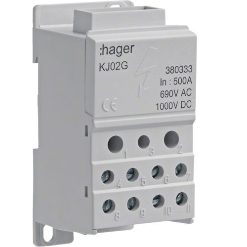 Hager- Repartitor modular 1P, 500A, 2.5M