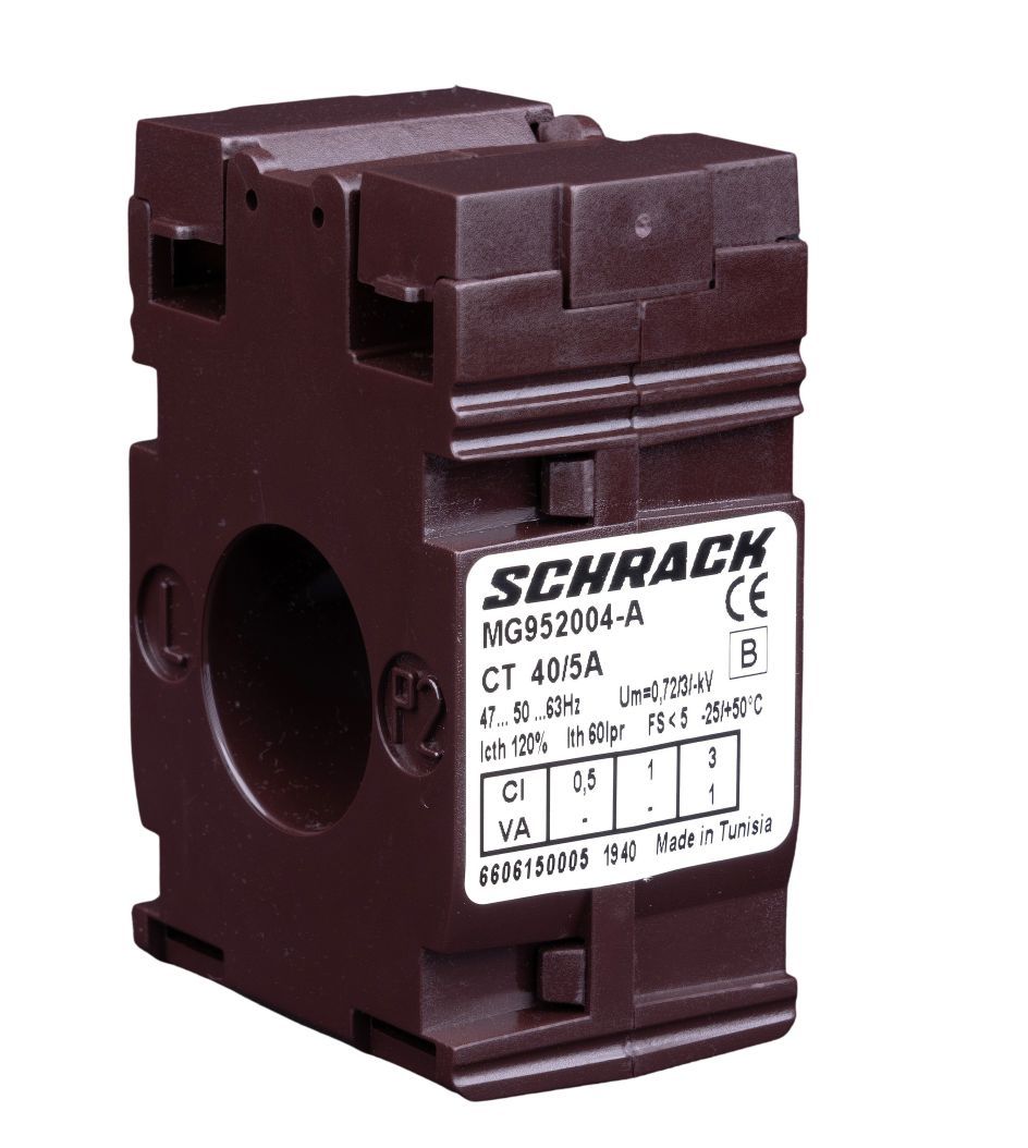 Schrack- Transformator curent   40/ 5A,  1VA