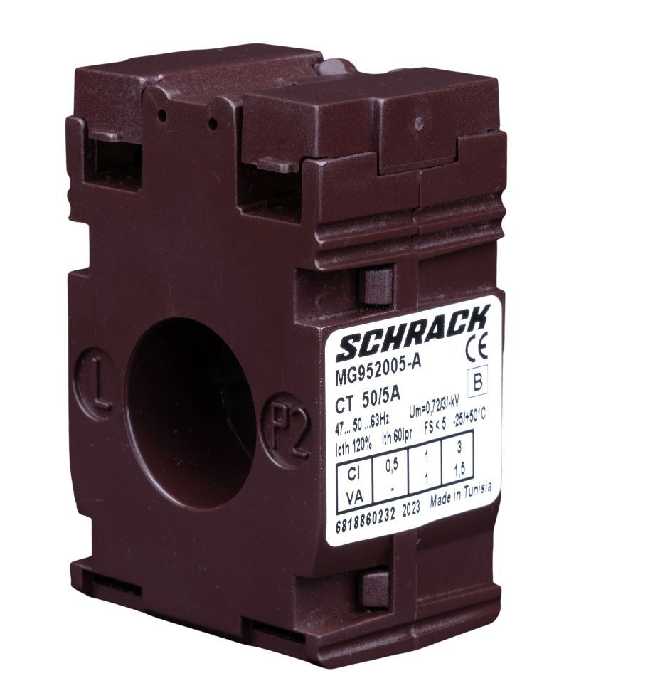 Schrack- Transformator curent   50/ 5A,  1VA