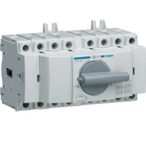 Hager- Inversor/Comutator Sursa Manual 4P,  40A, (I-0-II), 8M