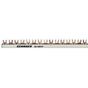Schrack- Bareta Busbar 2P, 63A, Furca, 10mm², 56M