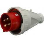 Fișă industrială 16A 4P (3P+PE) 400V IP67, SEZ | IVG 1643