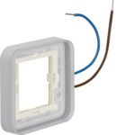 Berker W.1- Rama 1 aparat, iluminata LED, 230V, albastra