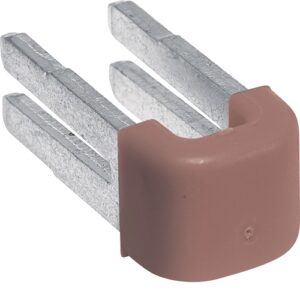 Hager- Punte terminala L, maro, QuickConnect (set 10bc)