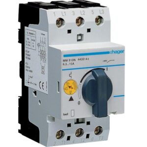 Hager- Disjunctor protectie motor 6,3-10A, 3P, 2,5M