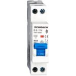 Schrack MCB AMPARO- Disjunctor 2P (1P+N),  6A, 4,5kA, curbă B, 1M