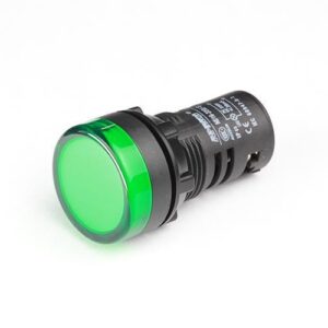 Adeleq- Lampa LED semnalizare  24V AC/DC, verde