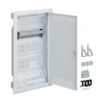 Hager Volta Multimedia- Tablou electric  36 module, incastrat gips-carton, usa metalica, 3 prize Schuko, IP30