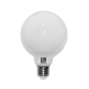 Bec E27, LED COG, 10W, 4000K (alb neutru), 230V, Glob G95, alb mat