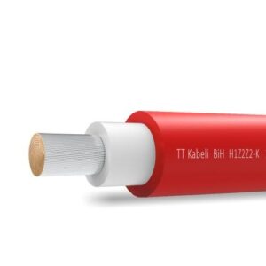 H1Z2Z2-K Cablu solar fotovoltaic 1x 4mm², rosu (tambur 500ml)