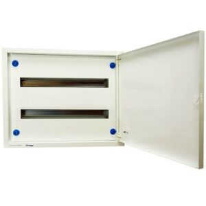 Schrack Modul 160- Tablou electric metalic,  48 (2x24) module,  470x588x136, incastrat, usa opaca, IP30