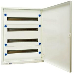 Schrack Modul 160- Tablou electric metalic,  96 (4x24) module,  770x588x136, incastrat, usa opaca, IP30