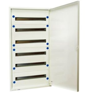Schrack Modul 160- Tablou electric metalic, 144 (6x24) module, 1070x588x136, incastrat, usa opaca, IP30