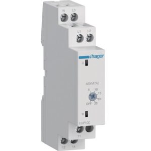 Hager- Releu monitorizare faza 3P+N, 1 contact comutare, 1M