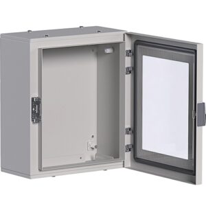 Hager Orion Plus- Tablou Electric Metalic  350x300x160, Aparent, 1 usa transparenta, IP65