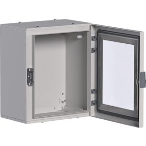 Hager Orion Plus- Tablou Electric Metalic  350x300x200, Aparent, 1 usa transparenta, IP65