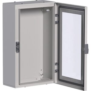 Hager Orion Plus- Tablou Electric Metalic  500x300x160, Aparent, 1 usa transparentă, IP65