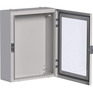 Hager Orion Plus- Tablou Electric Metalic  500x400x160, Aparent, 1 usa transparenta, IP65
