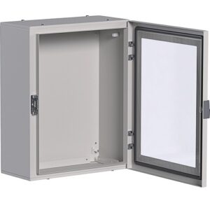 Hager Orion Plus- Tablou Electric Metalic  500x400x200, Aparent, 1 usa transparenta, IP65