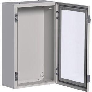 Hager Orion Plus- Tablou Electric Metalic  650x400x200, Aparent, 1 usa transparenta, IP65