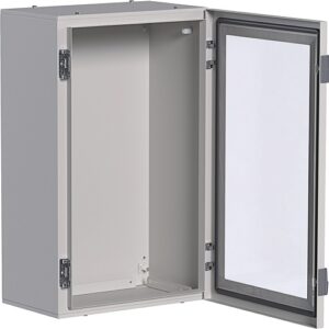 Hager Orion Plus- Tablou Electric Metalic  650x400x250, Aparent, 1 usa transparentă, IP65