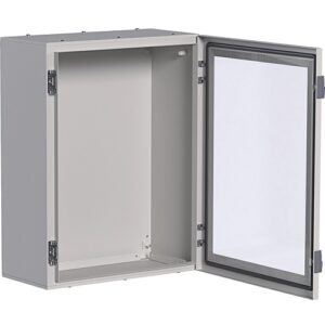 Hager Orion Plus- Tablou Electric Metalic  650x500x250, Aparent, 1 usa transparenta, IP65