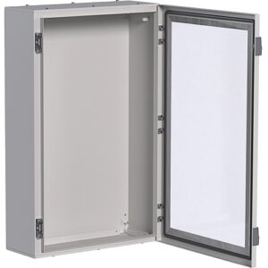 Hager Orion Plus- Tablou Electric Metalic  800x500x200, Aparent, 1 usa transparenta, IP65