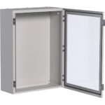 Hager Orion Plus- Tablou Electric Metalic  800x 600x250, Aparent, 1 usa transparenta, IP65