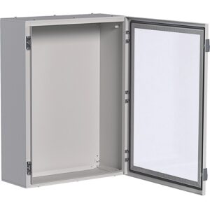 Hager Orion Plus- Tablou Electric Metalic  800x600x250, Aparent, 1 usa transparenta, IP65