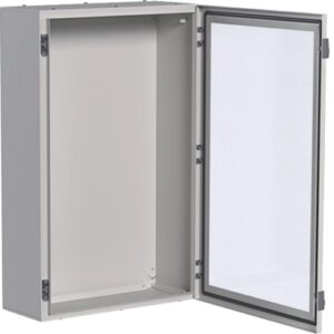 Hager Orion Plus- Tablou Electric Metalic  950x600x250, Aparent, 1 usa transparentă, IP65