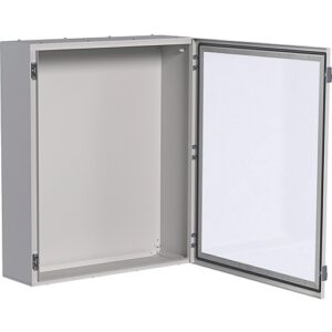 Hager Orion Plus- Tablou Electric Metalic  950x800x250, Aparent, 1 usa transparentă, IP65
