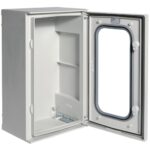 Hager Orion Plus- Tablou Electric Poliester  500x 300x200, Aparent, 1 usa transparentă, IP66