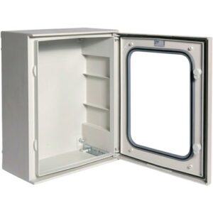Hager Orion Plus- Tablou Electric Poliester  500x 400x200, Aparent, 1 usa transparenta, IP66