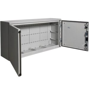 Hager Orion Plus- Tablou Electric Poliester  550x1100x300, Aparent, 2 usi, IP65