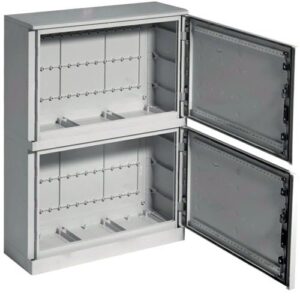 Hager Orion Plus- Tablou Electric Poliester 1150x 850x300, Aparent, 2 usi, 2 compartimente, IP65
