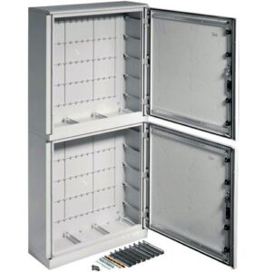 Hager Orion Plus- Tablou Electric Poliester 1750x 850x300, Aparent, 2 usi, 2 compartimente, IP65