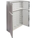 Hager Orion Plus- Tablou Electric Poliester 1750x1100x300, Aparent, 4 usi, 2 compartimente, IP65