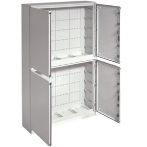Hager Orion Plus- Tablou Electric Poliester 1750x1100x300, Aparent, 4 usi, 2 compartimente, IP65
