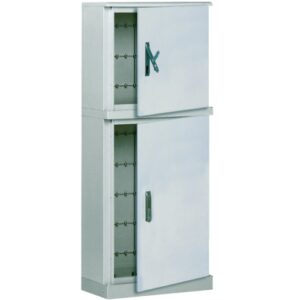 Hager Orion Plus- Tablou Electric Poliester 2050x1100x300, Aparent, 2 usi, 2 compartimente, IP65