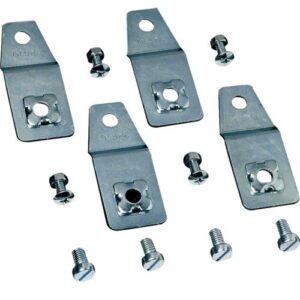 Hager Orion Plus- Suporti montare aparenta Tablou Electric Metalic (set 4bc)