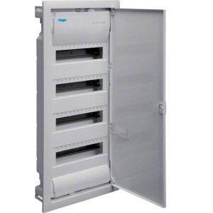 Hager Volta- Tablou Electric 48 module, incastrat, usa metalica, IP30