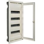 Hager Volta- Tablou Electric 48 module, incastrat, usa transparenta, IP30