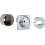 Hager- Modul priză Schuko, adaptor Euro, tablou electric