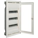 Hager Volta- Tablou Electric 36 module, incastrat, usa transparenta, IP30