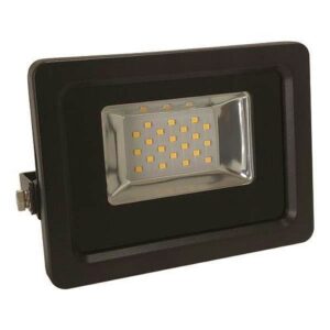 Proiector LED,  10W, 6500K (alb rece),  12/24V DC, negru, IP65