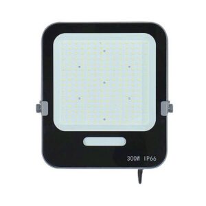 Proiector LED, 300W, 6500K (alb rece), 240V, negru, IP66