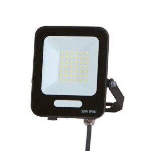 Proiector LED,  30W, 4000K (alb neutru), 240V, negru, IP66