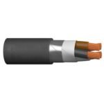 CYABY-F 4x  6- Cablu Energie 0.6/1kV, armat, intarziere la propagarea flacarii (colac 100ml)